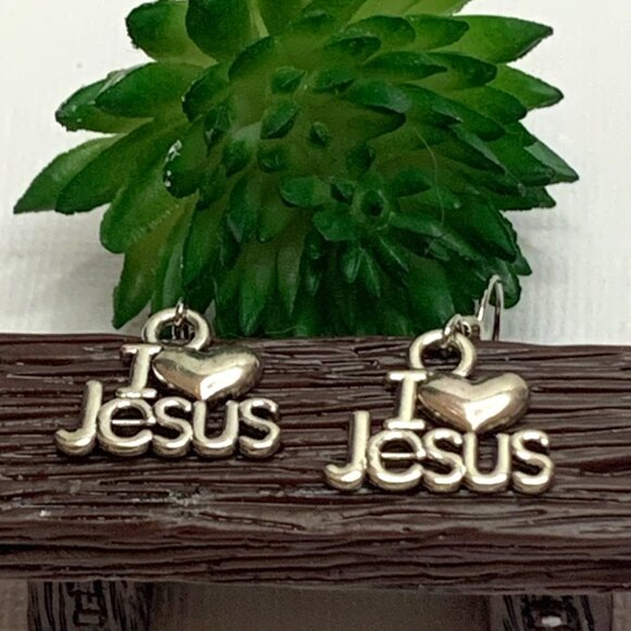 Jewelry - Jesus Earrings, Church Earrings, Christmas Earrings, Religion Earring, Jesus